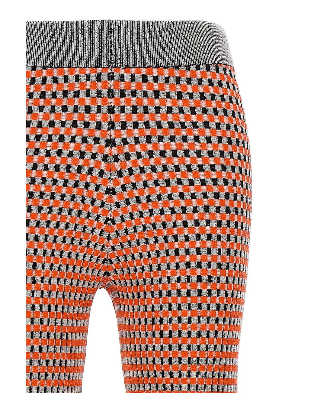 Rabanne Multicolor Check Patterned Slim Fit Trousers