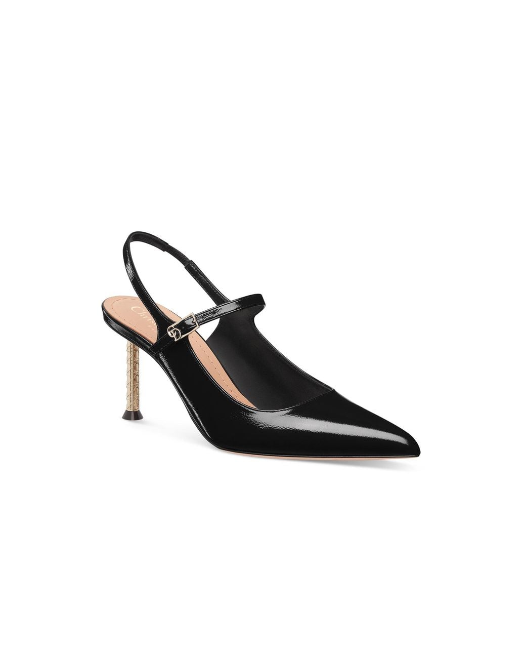 Dior Black Icon Slingback Pump