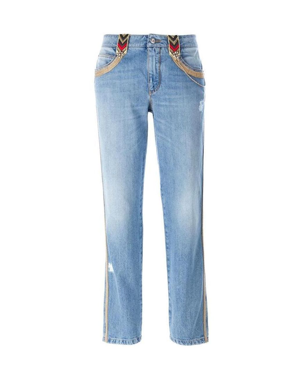 Ermanno Scervino Blue Slim Jeans