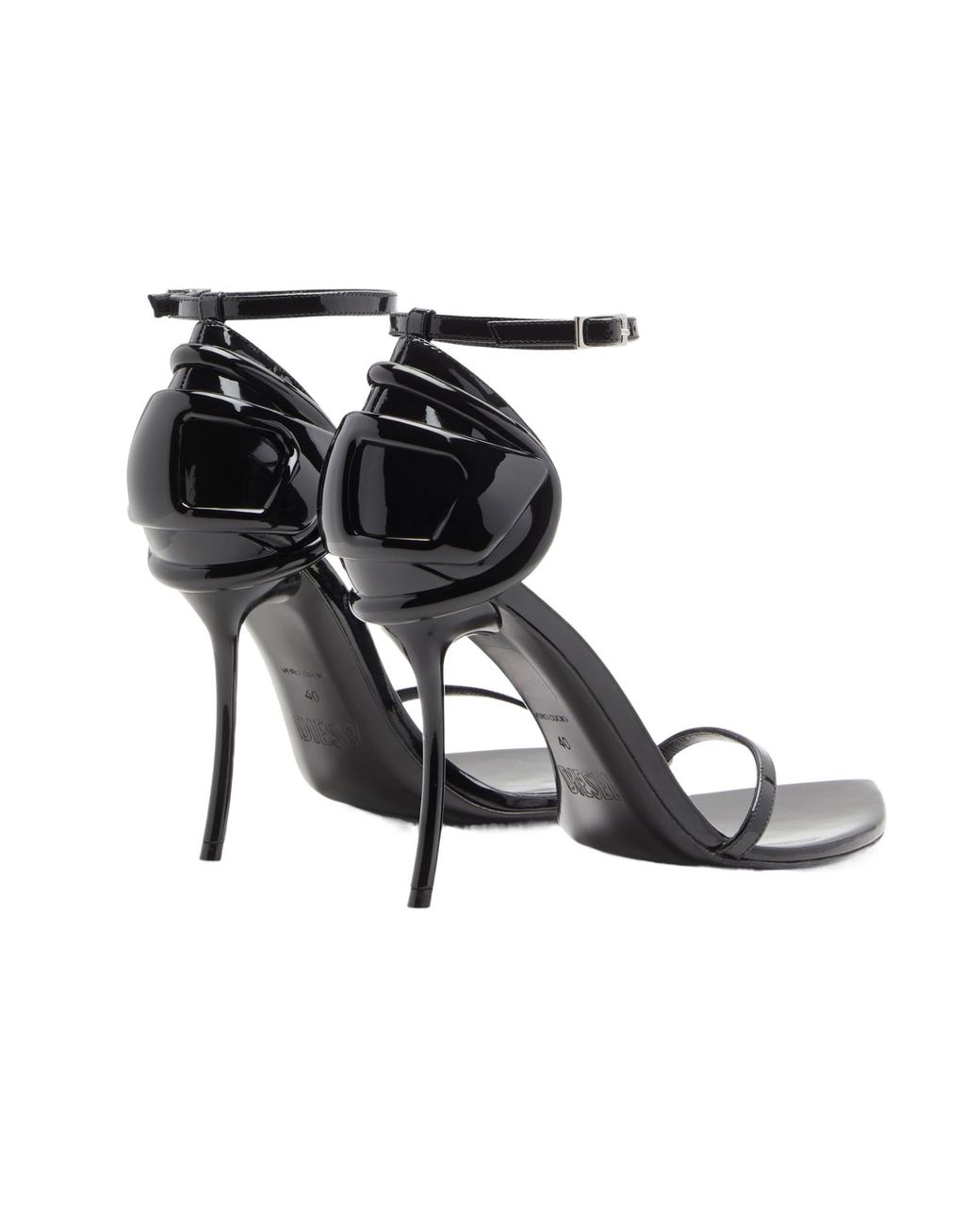 DIESEL Metallic High Heel Sandals
