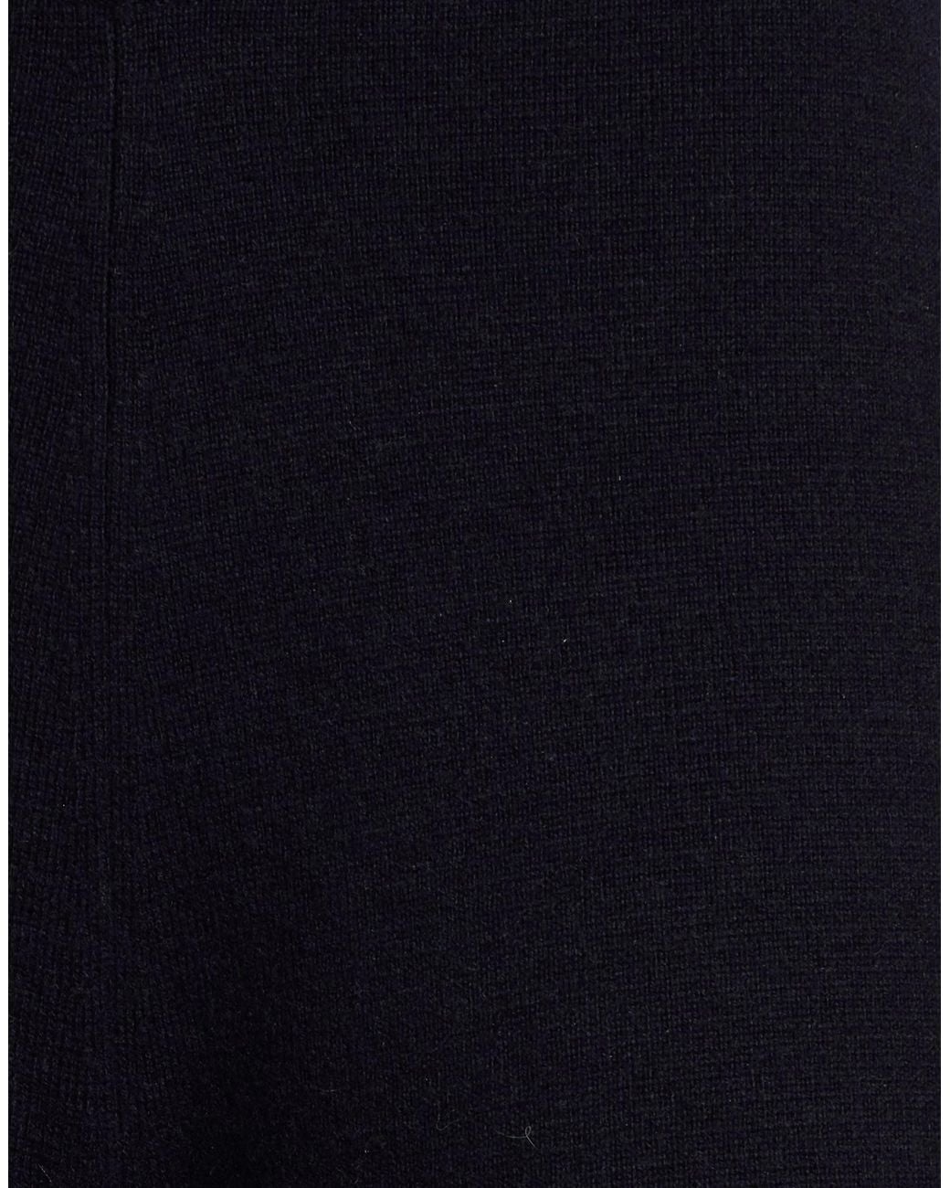 Max Mara Blue Loose-Fitting Knit Trousers