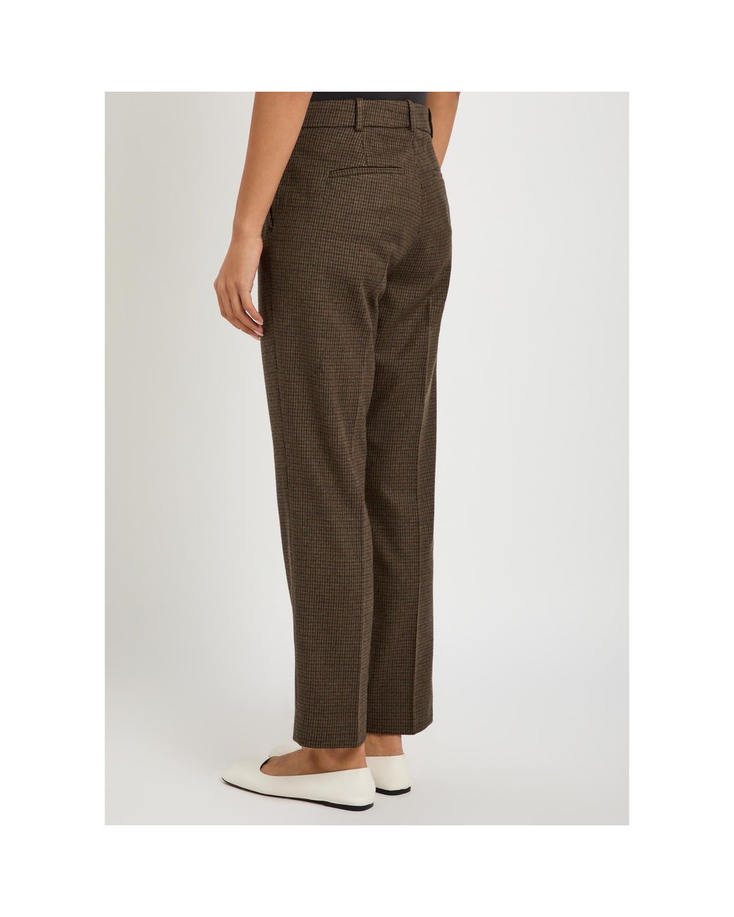 Polo Ralph Lauren Brown Cotton Slim-Fit Trousers