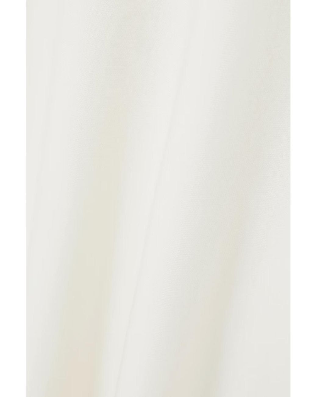 Gabriela Hearst White Short-Sleeve Midi Dress