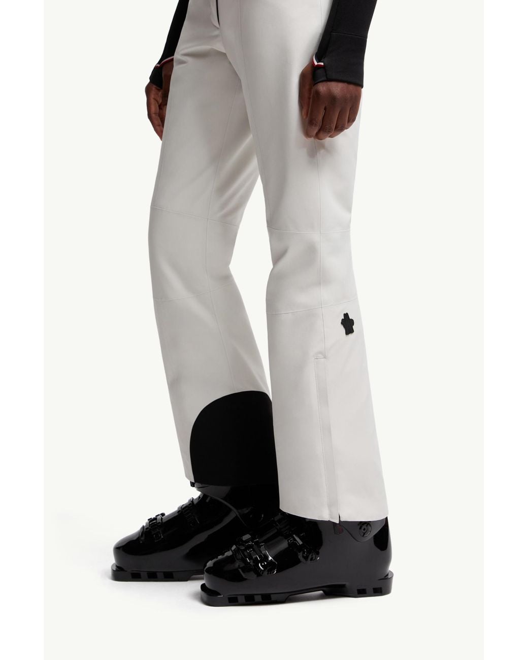 Moncler White Gore-Tex Ski Pants