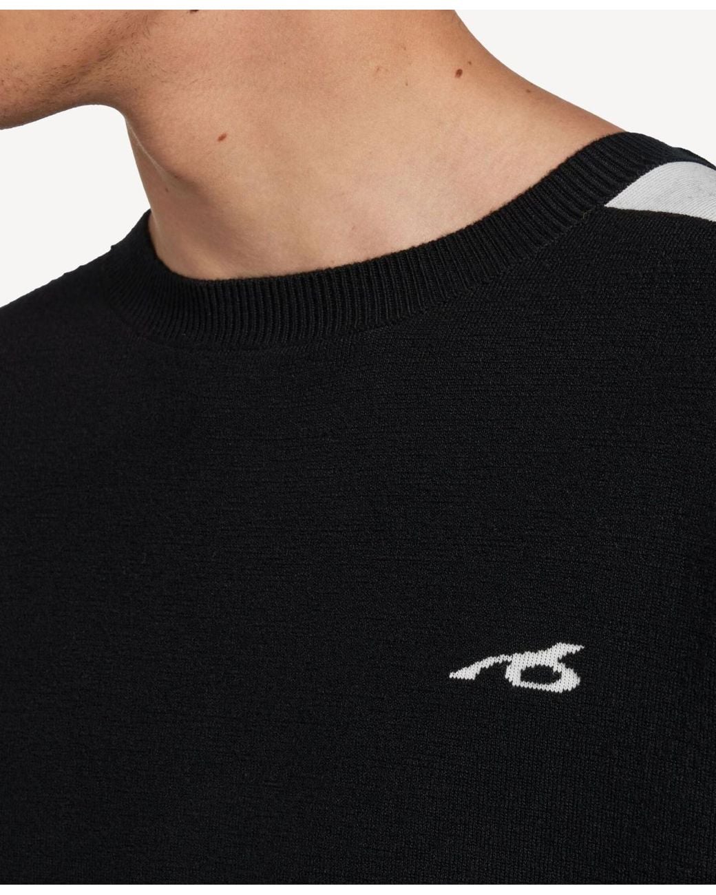 Balenciaga Blue Bodies Crewneck Sweater for men