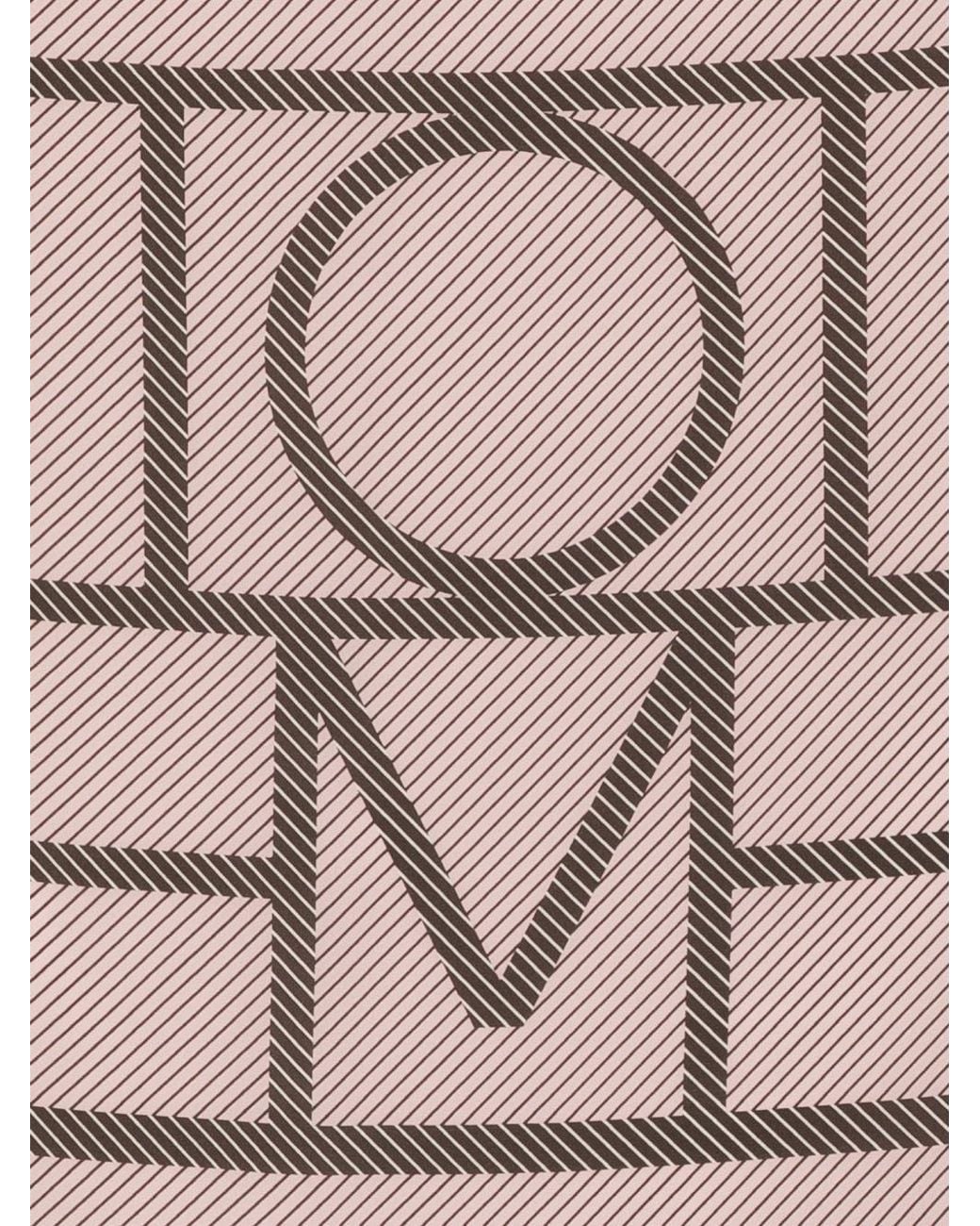 Totême  Pink Pattern Scarf