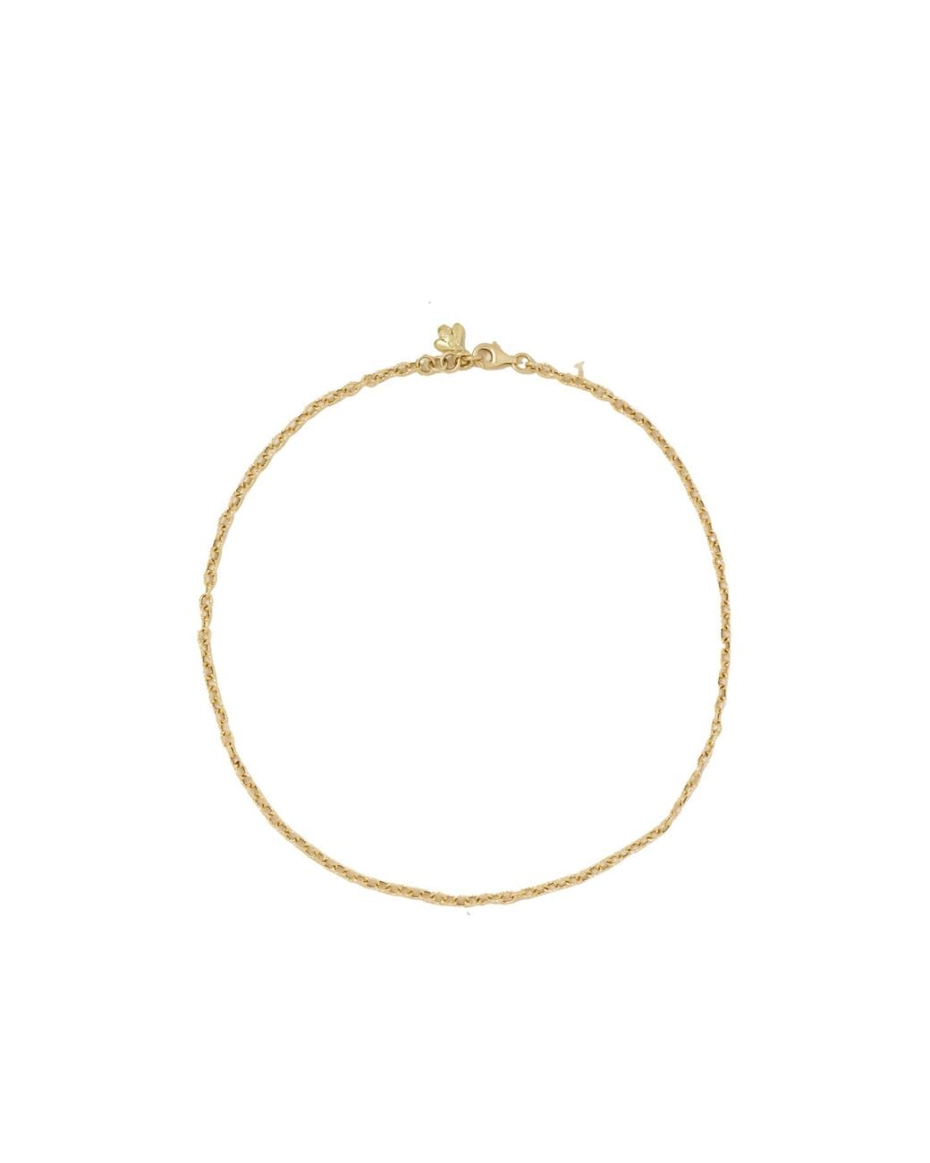 Carolina Bucci Metallic 18K Fine Chain Necklace