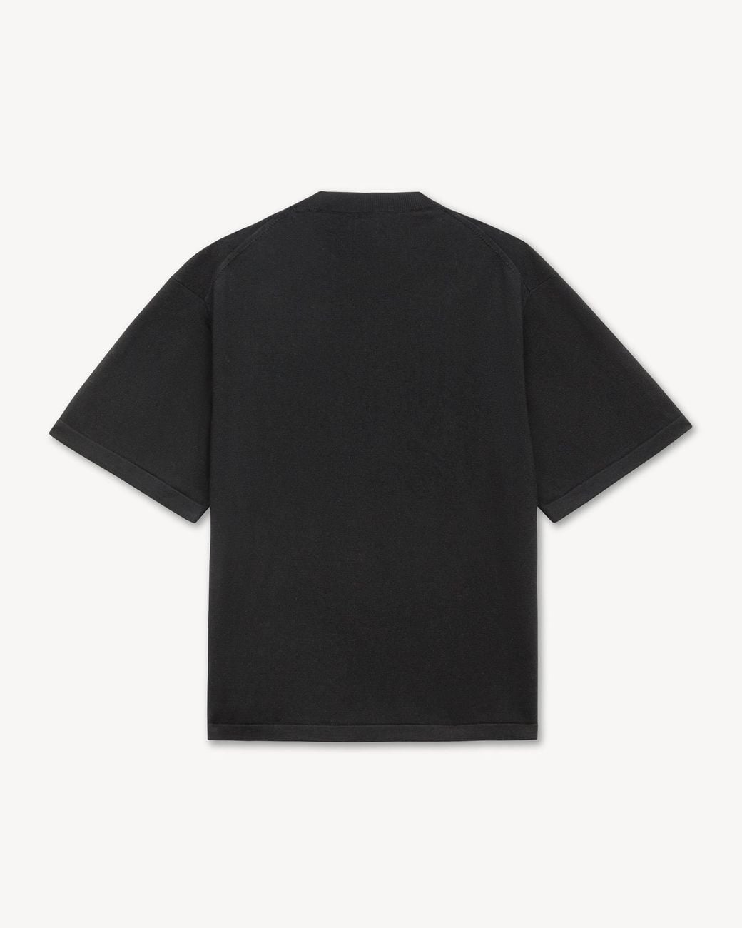 KENZO Black Logo Embroidered Crewneck T-Shirt for men