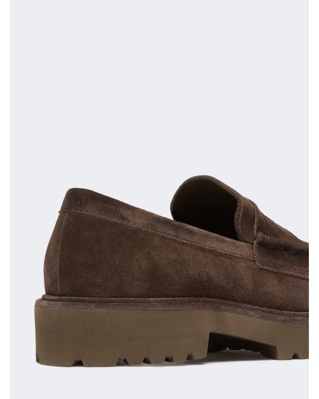 Max Mara Brown Mxaafelio Round-Toe Loafers