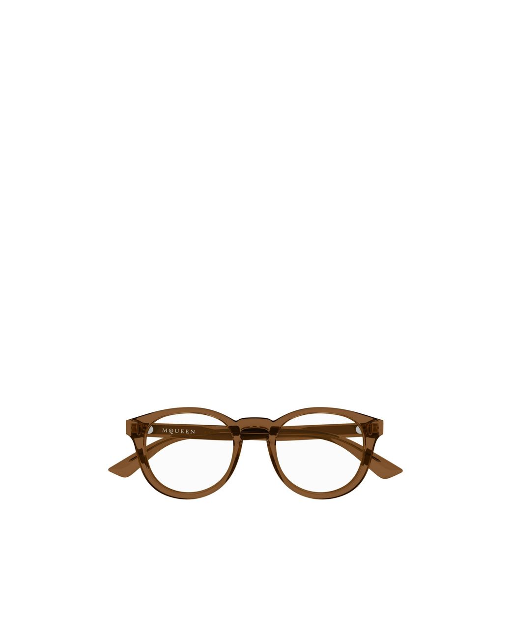 McQueen Multicolor Eyewear Round Frame Glasses for men