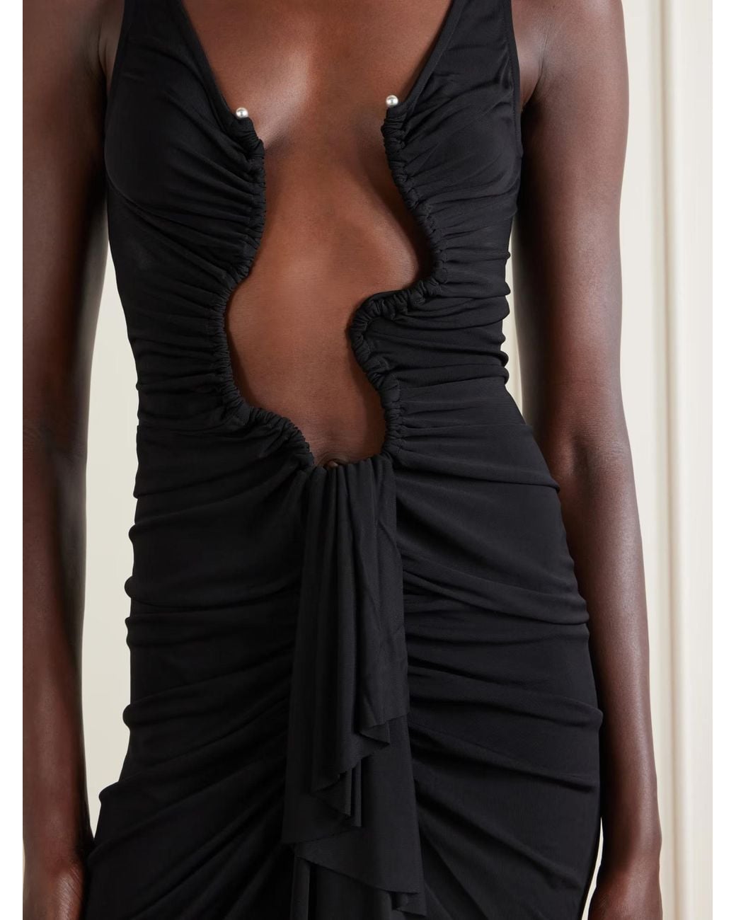 Christopher Esber Black Sleeveless Dress