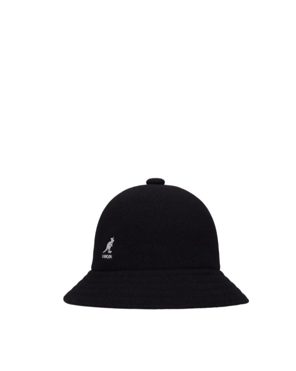 Kangol Black Crown Bucket Hat for men