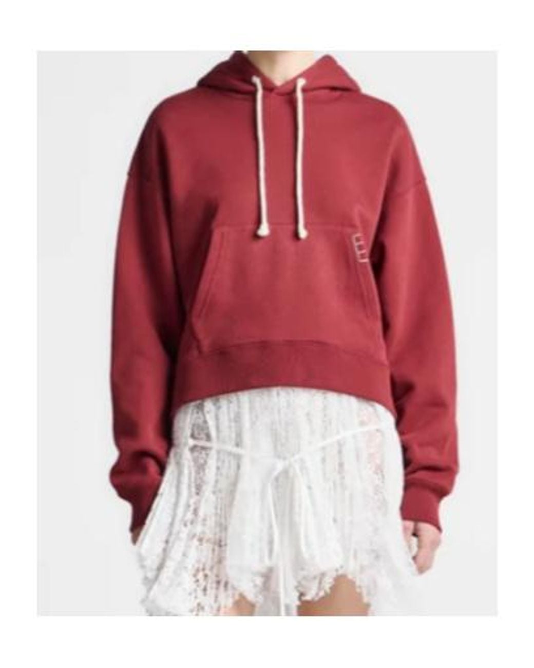 J.W. Anderson Embroidered Drawstring Hoodie