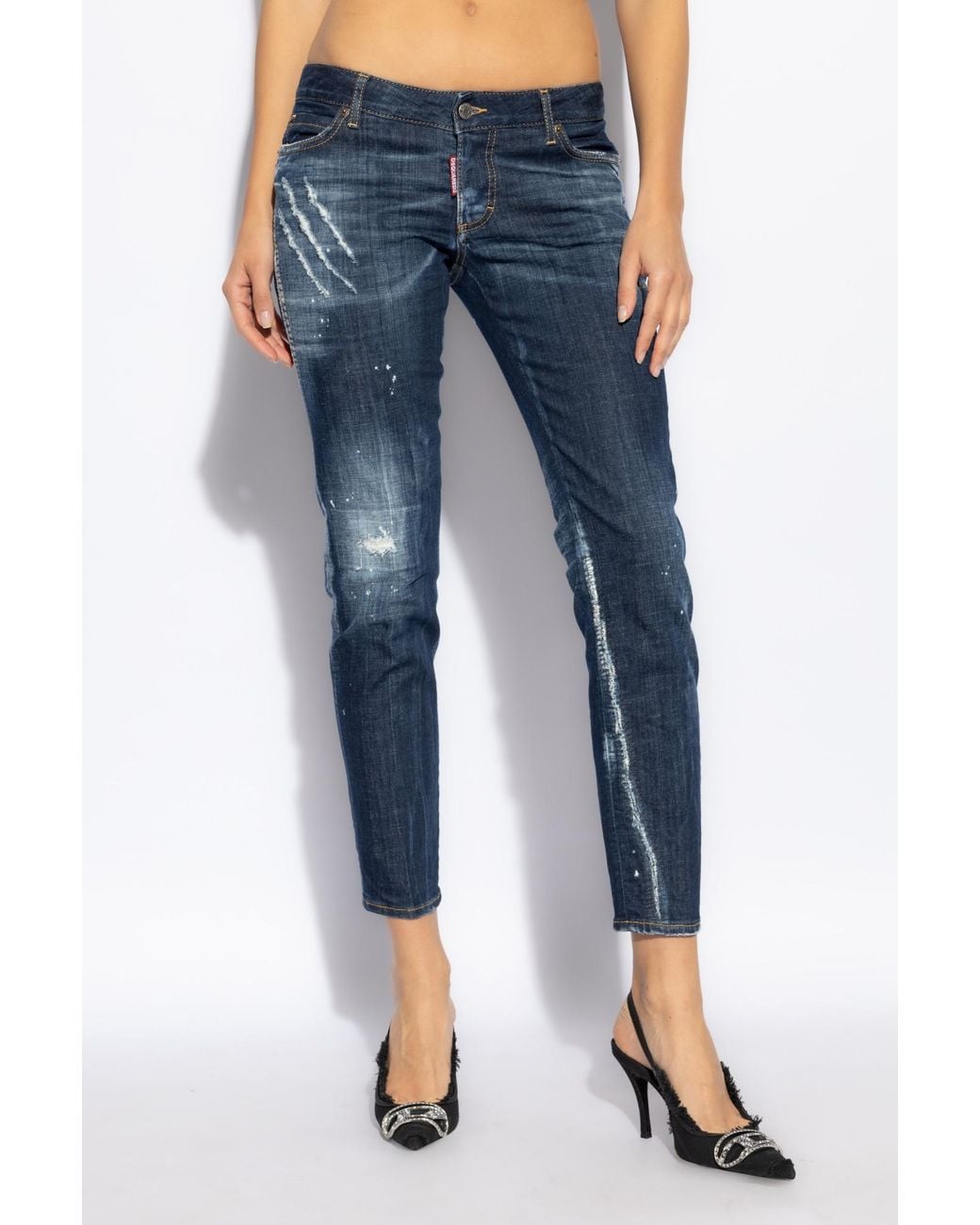 DSquared² Blue Jennifer Tapered Jeans