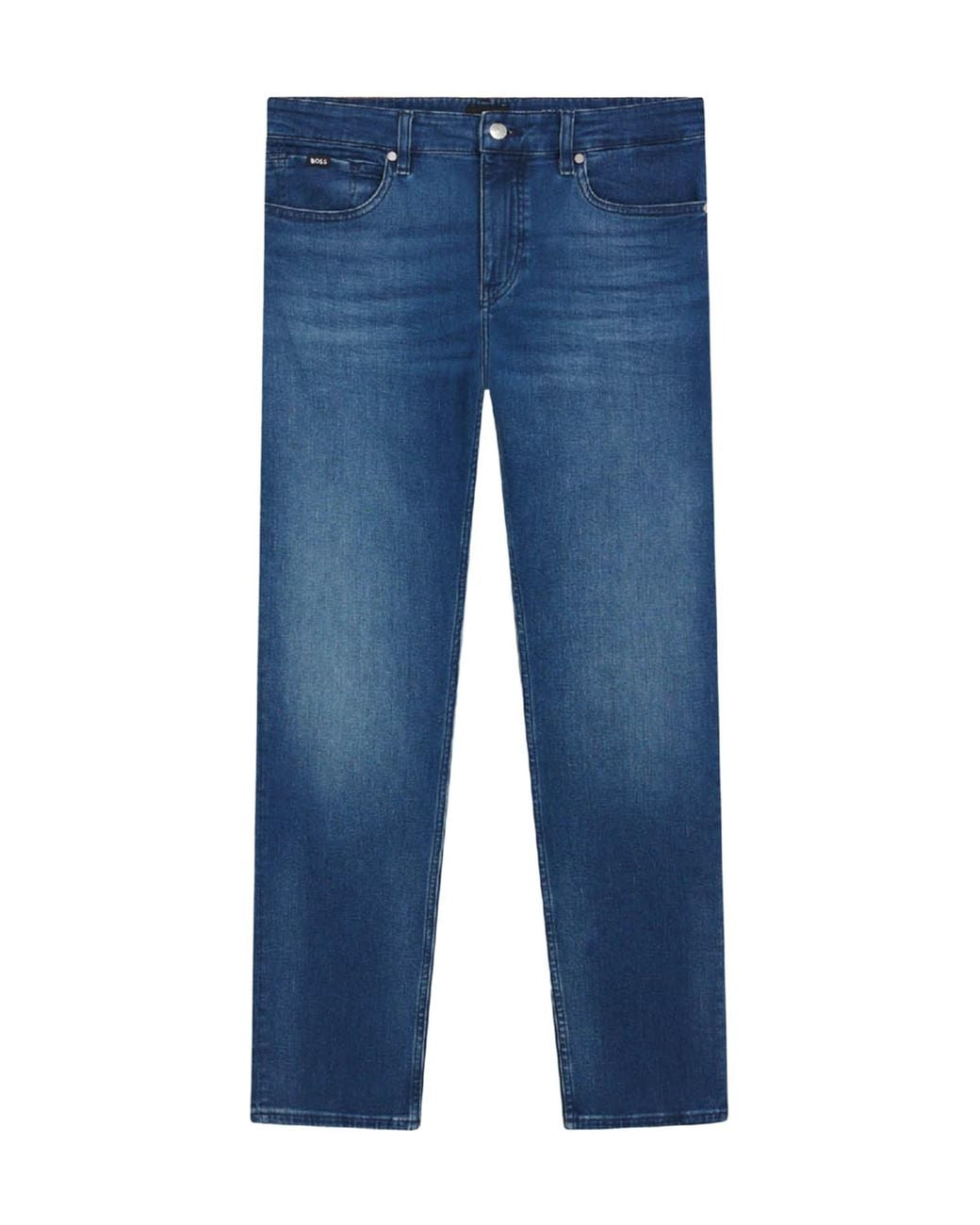 Boss Blue Slim-Fit Jeans for men