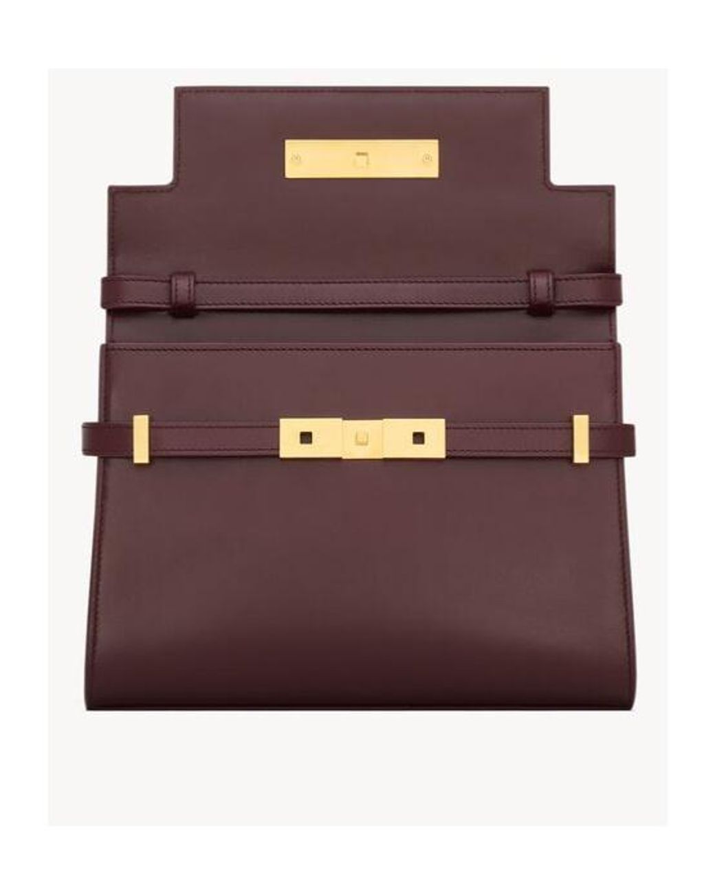 Saint Laurent Purple Manhattan Small Shoulder Bag