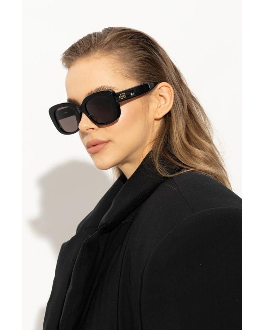 Balenciaga Multicolor Eyewear Squared Frame Sunglasses