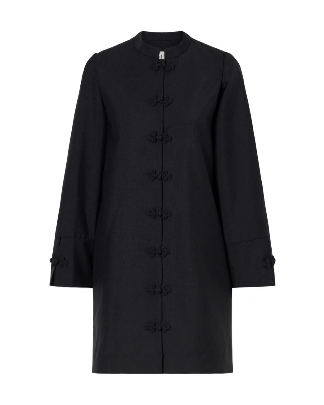 Rohe Blue Simple Straight-Cut Dress