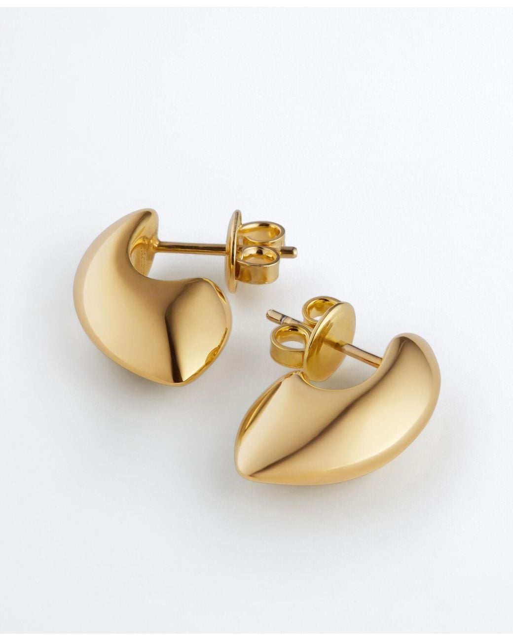 Bottega Veneta Metallic Candy Claw Earrings