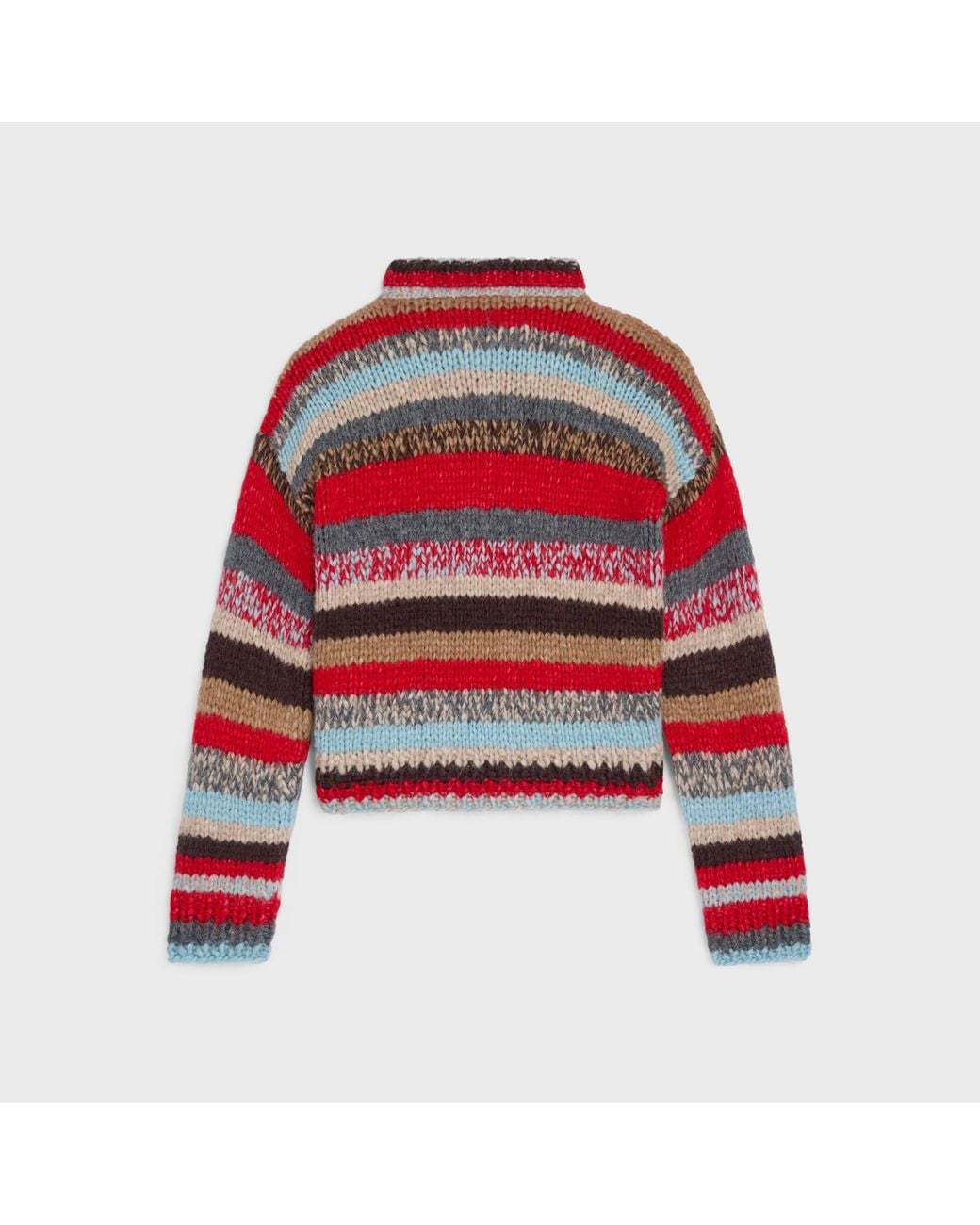 Céline Red Polo Sweater