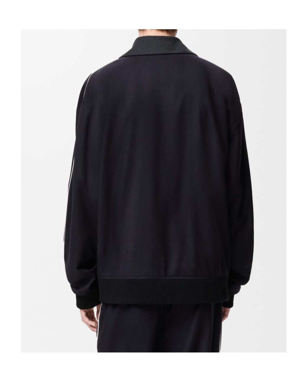 Loewe Blue Wool-Blend Track Jacket for men