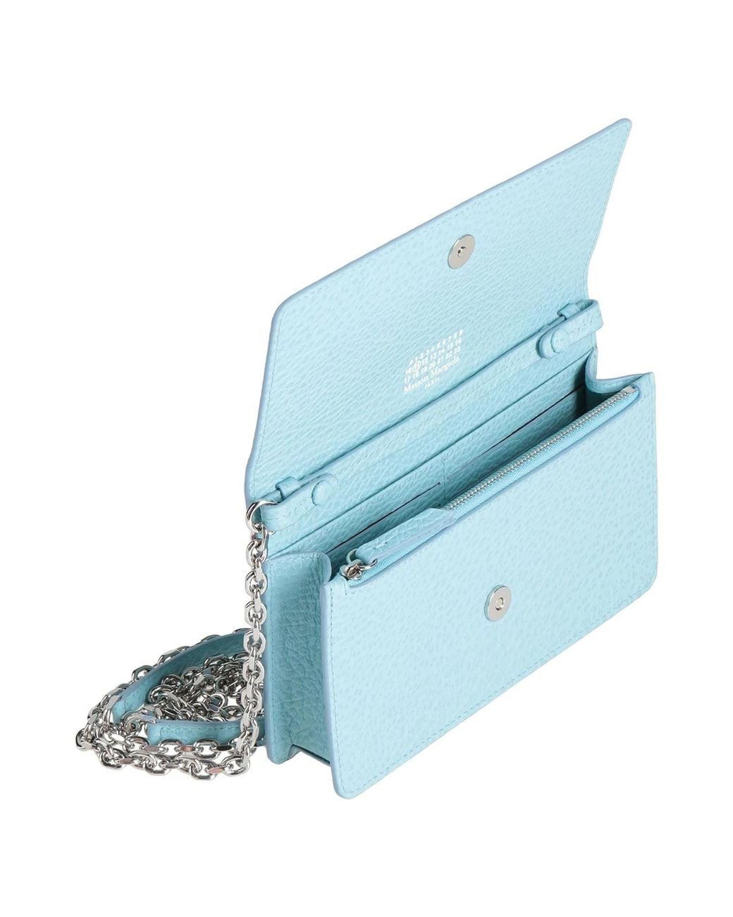 Maison Margiela Blue Small Plain Hand Clutch