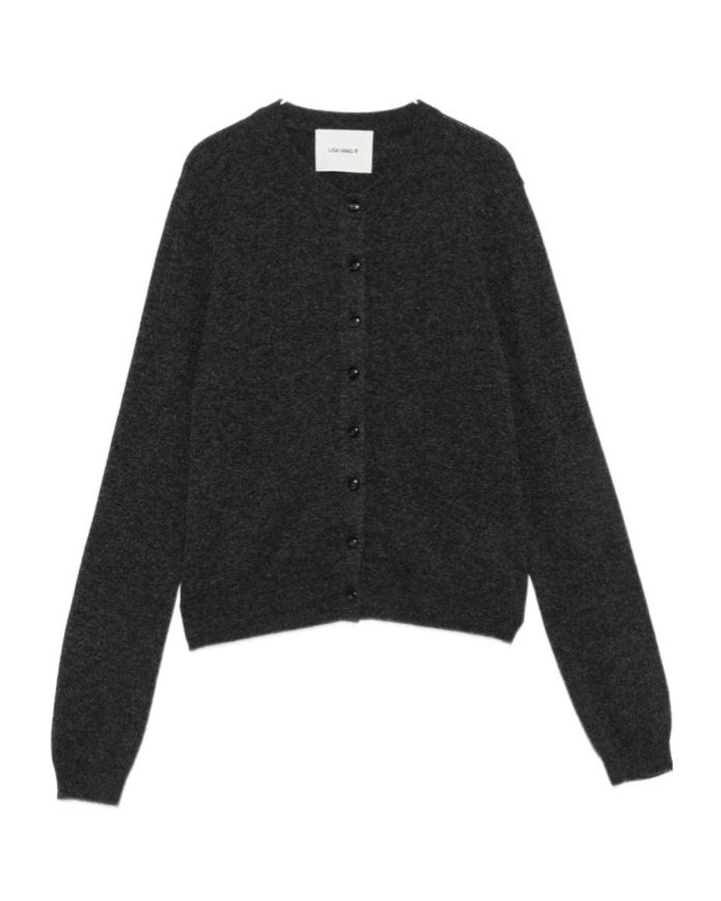 Lisa Yang Black Karia Button-Fastening Cardigan