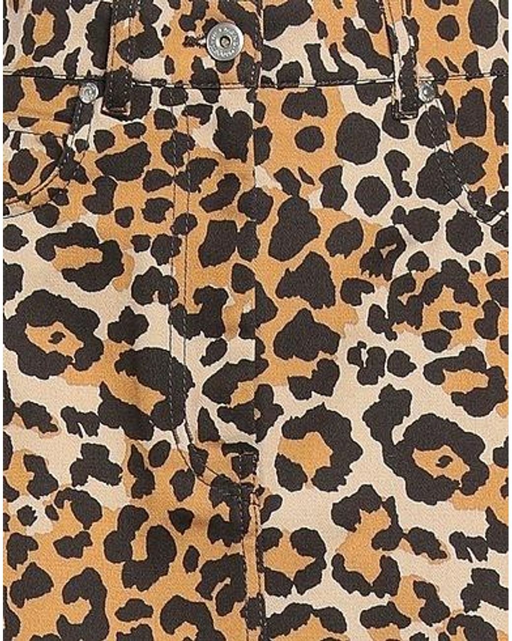 Weekend by Maxmara Natural Leopard Print A-Line Dress