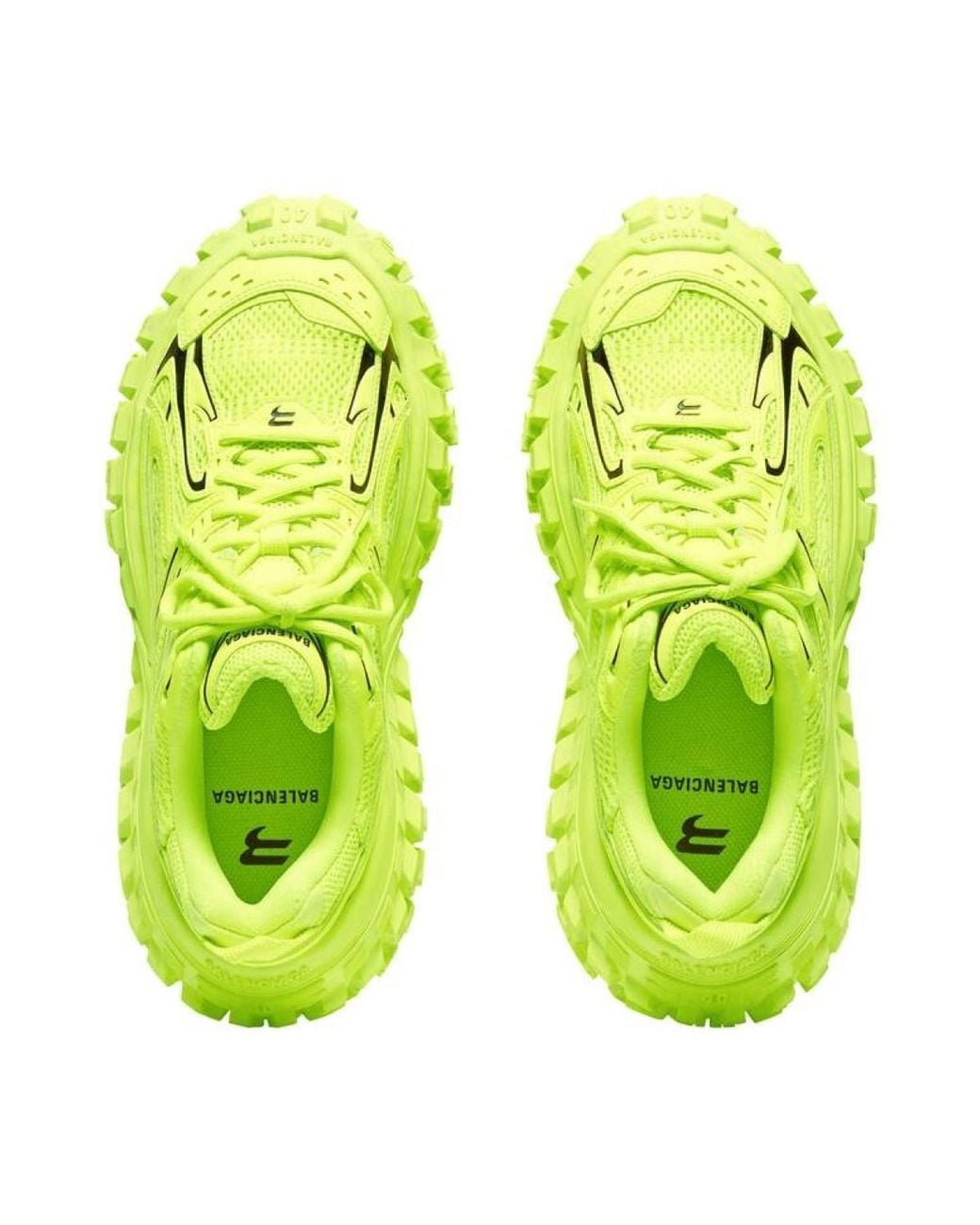 Balenciaga Yellow Defender Bouncer Sneaker