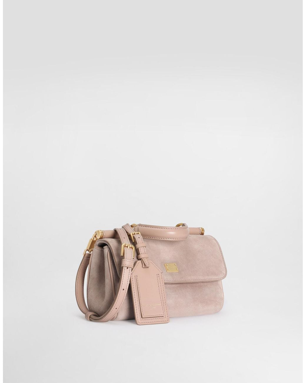 Dolce & Gabbana Pink Top Handle Shoulder Bag