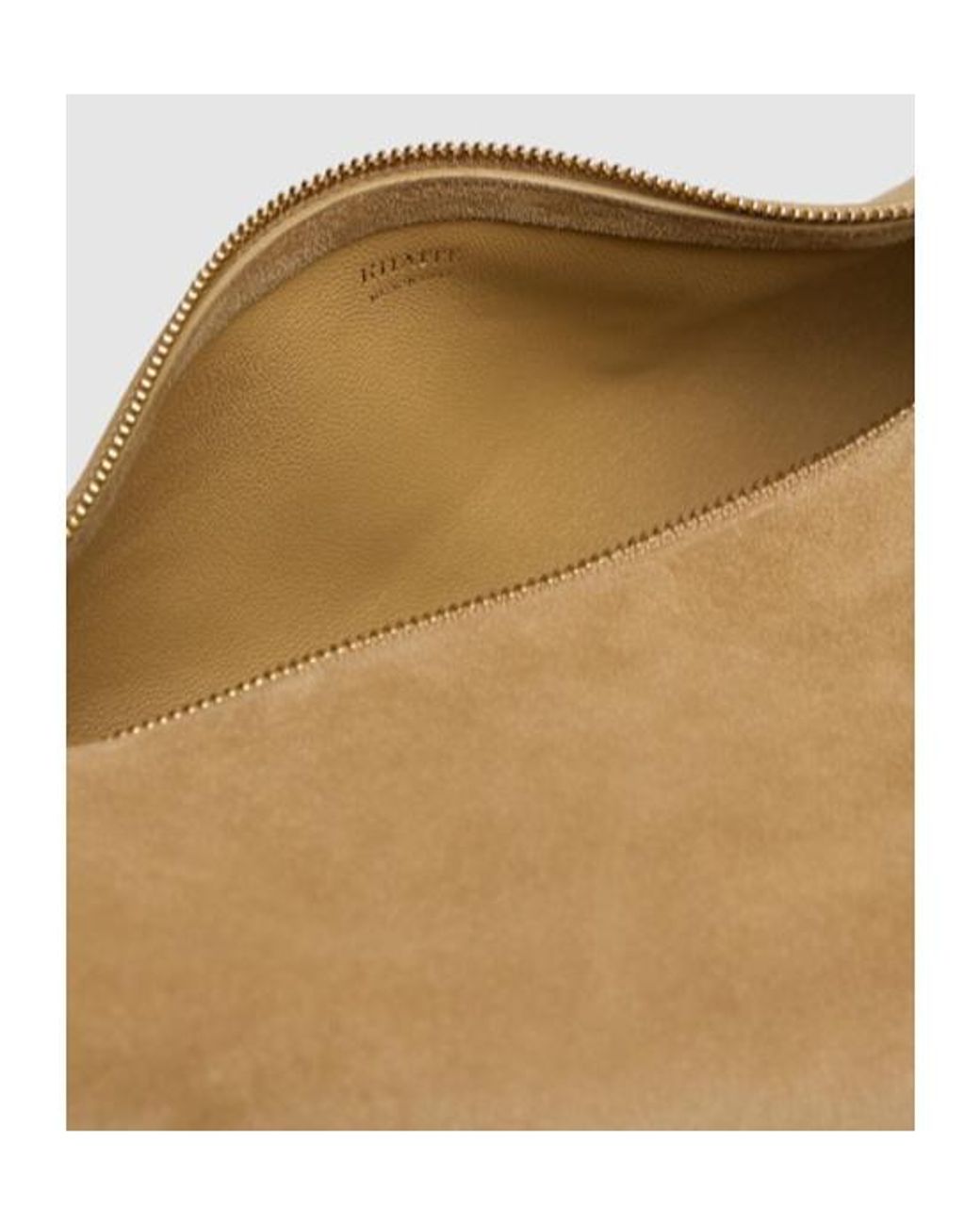 Khaite Metallic Medium Olivia Suede Hobo Bag