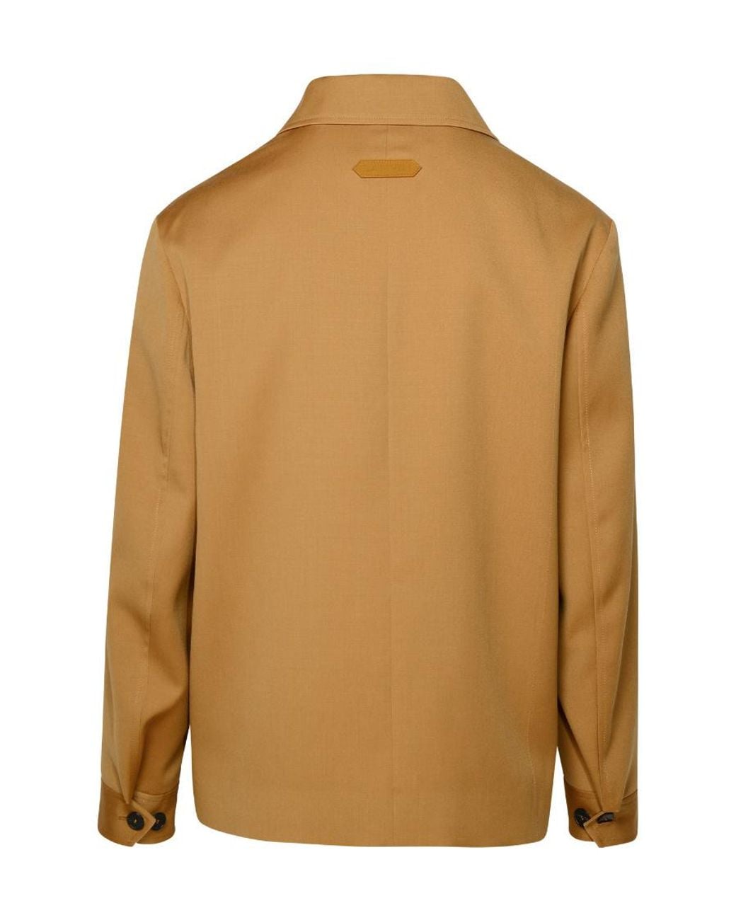 Lanvin Brown Classic Zipped Jacket for men