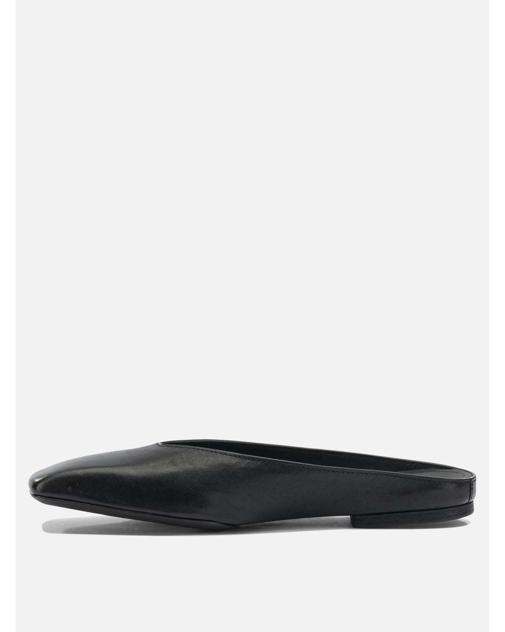 Rick Owens Black Ballerina Mules