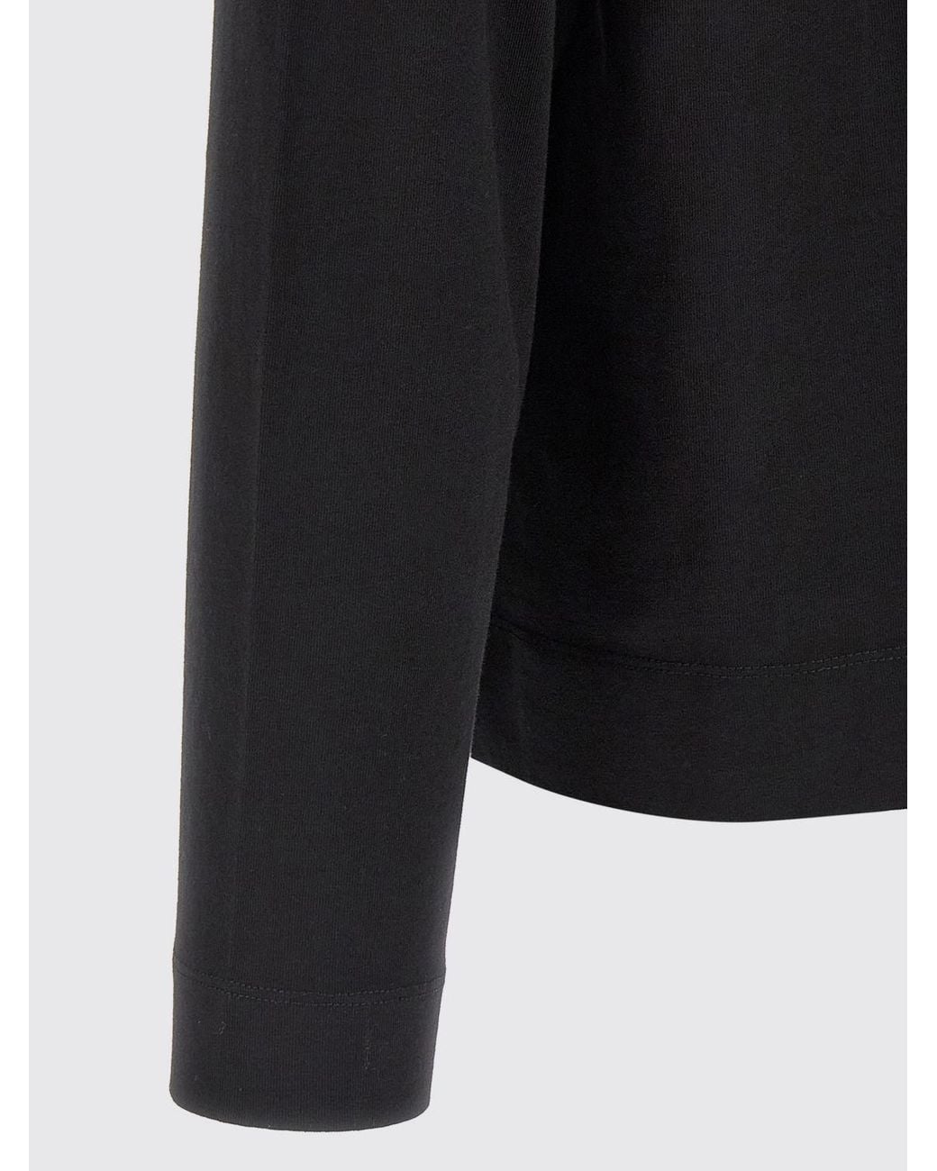 Dries Van Noten Blue Long-Sleeved T-Shirt for men