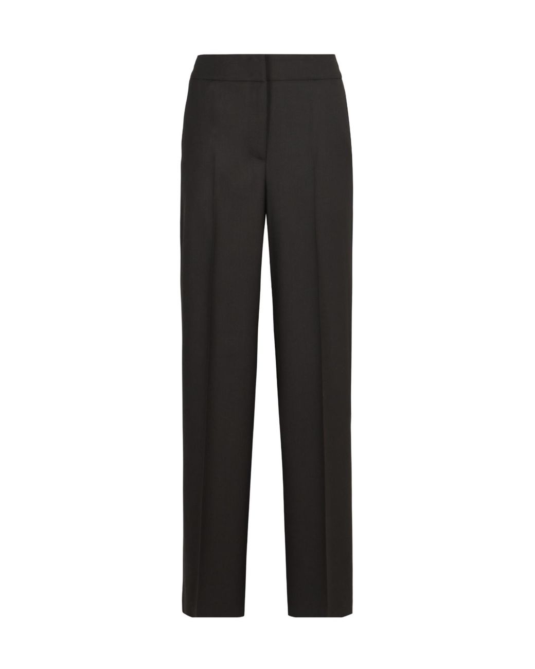 Peserico Black Straight-Cut Pants