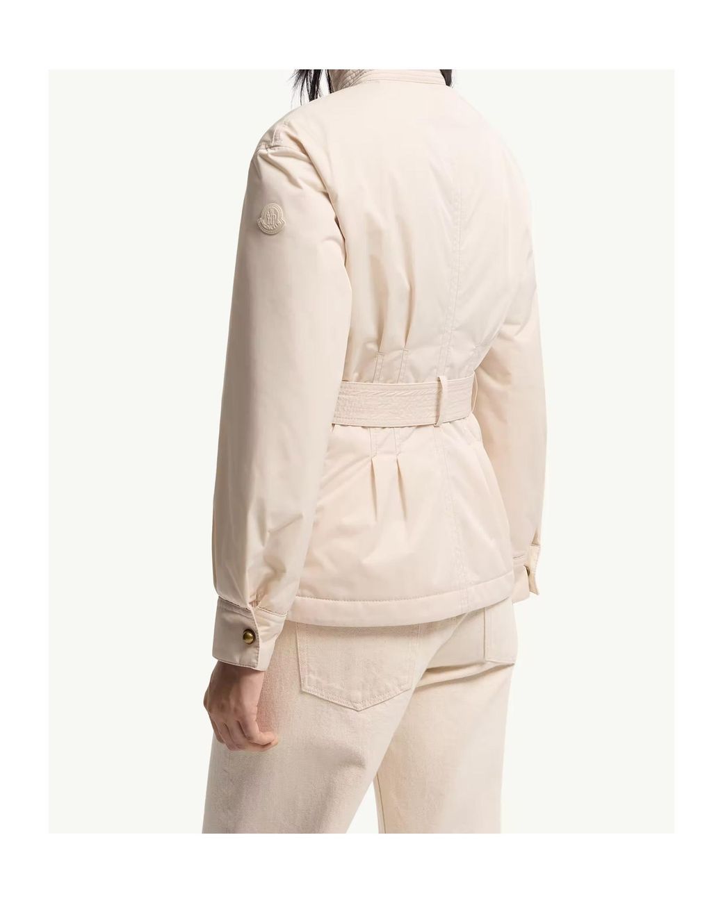 Moncler Natural Maitake Belted Jacket