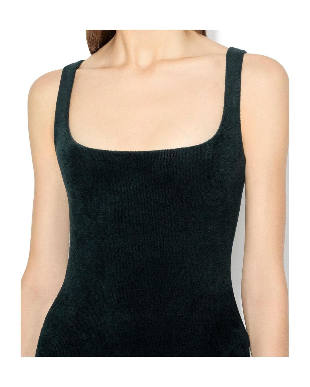 Alaïa Black Velvet Bodycon Dress