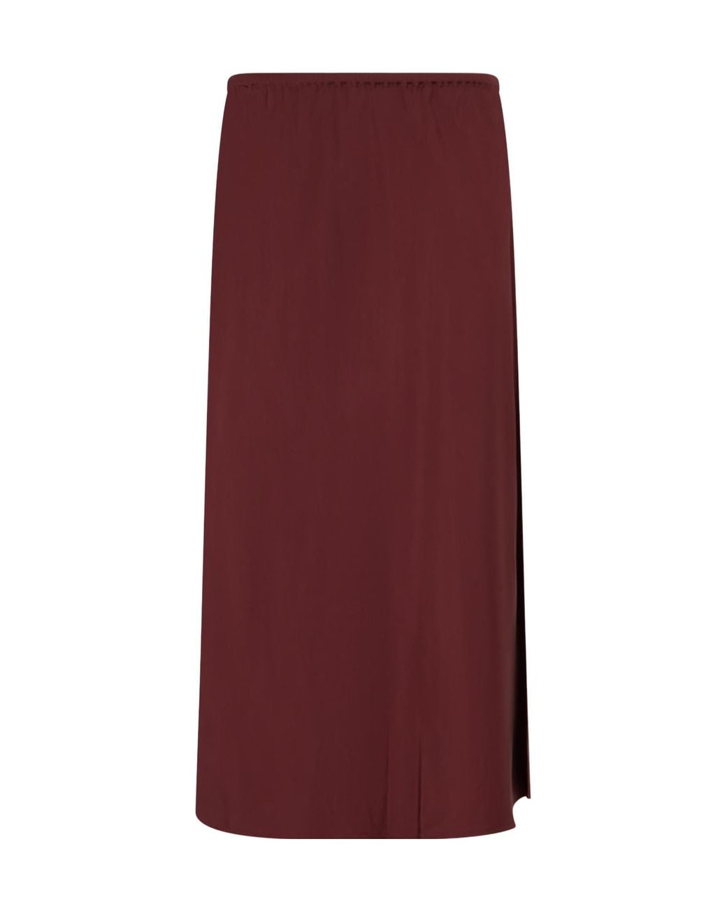 Vince Purple Elastic-Waist Skirt