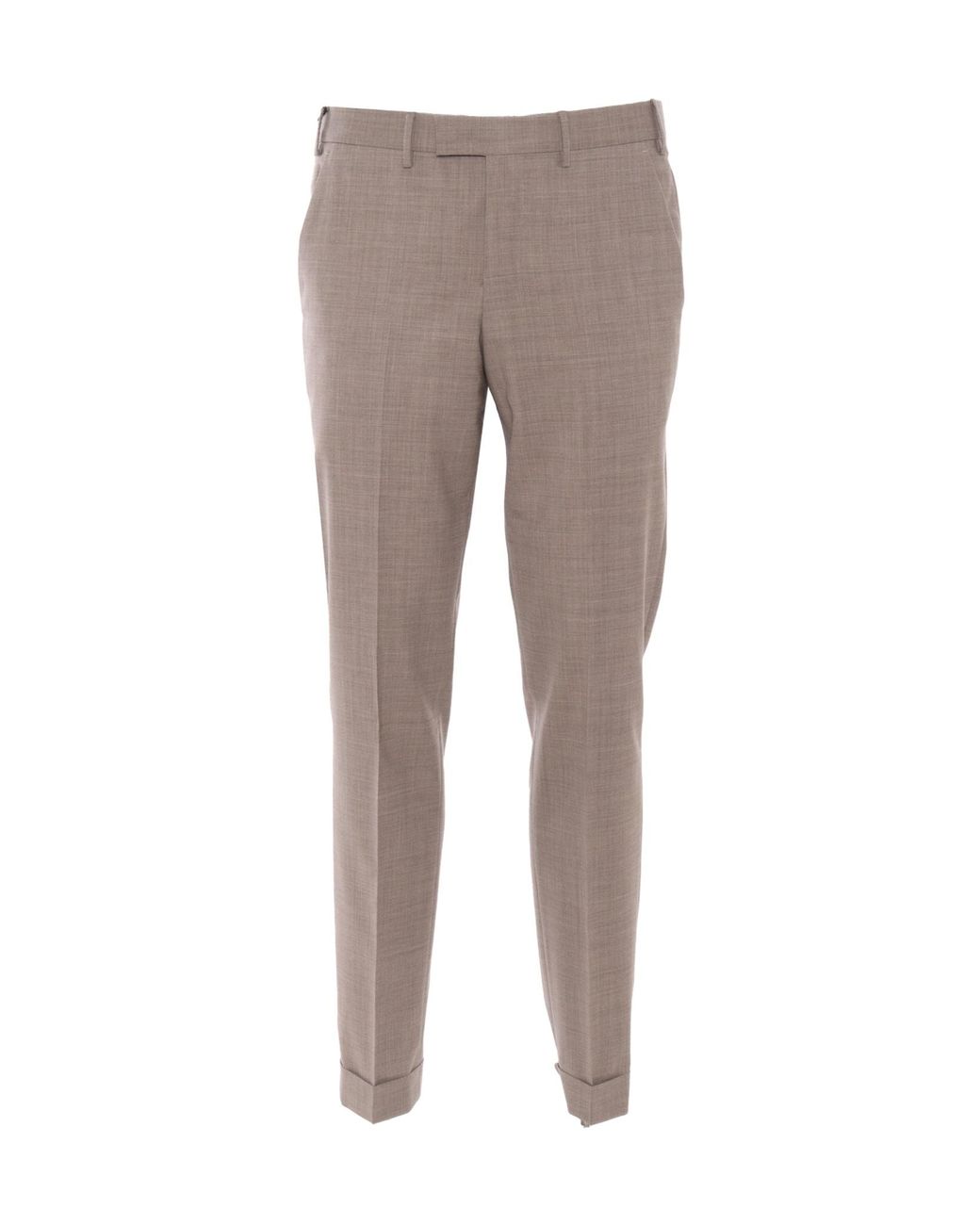 PT01 Gray Pt Torino Slim Fit Pants for men