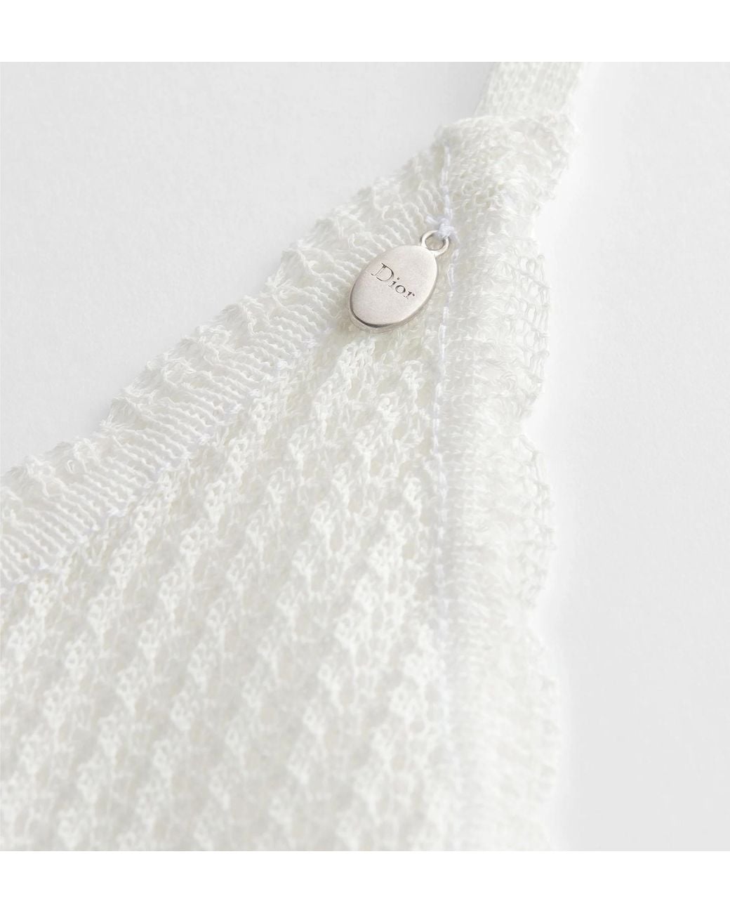 Dior White Iviera Long Dress