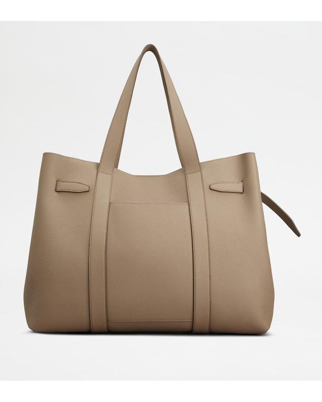 Tod's Natural T Timless Leather Shoulder Bag