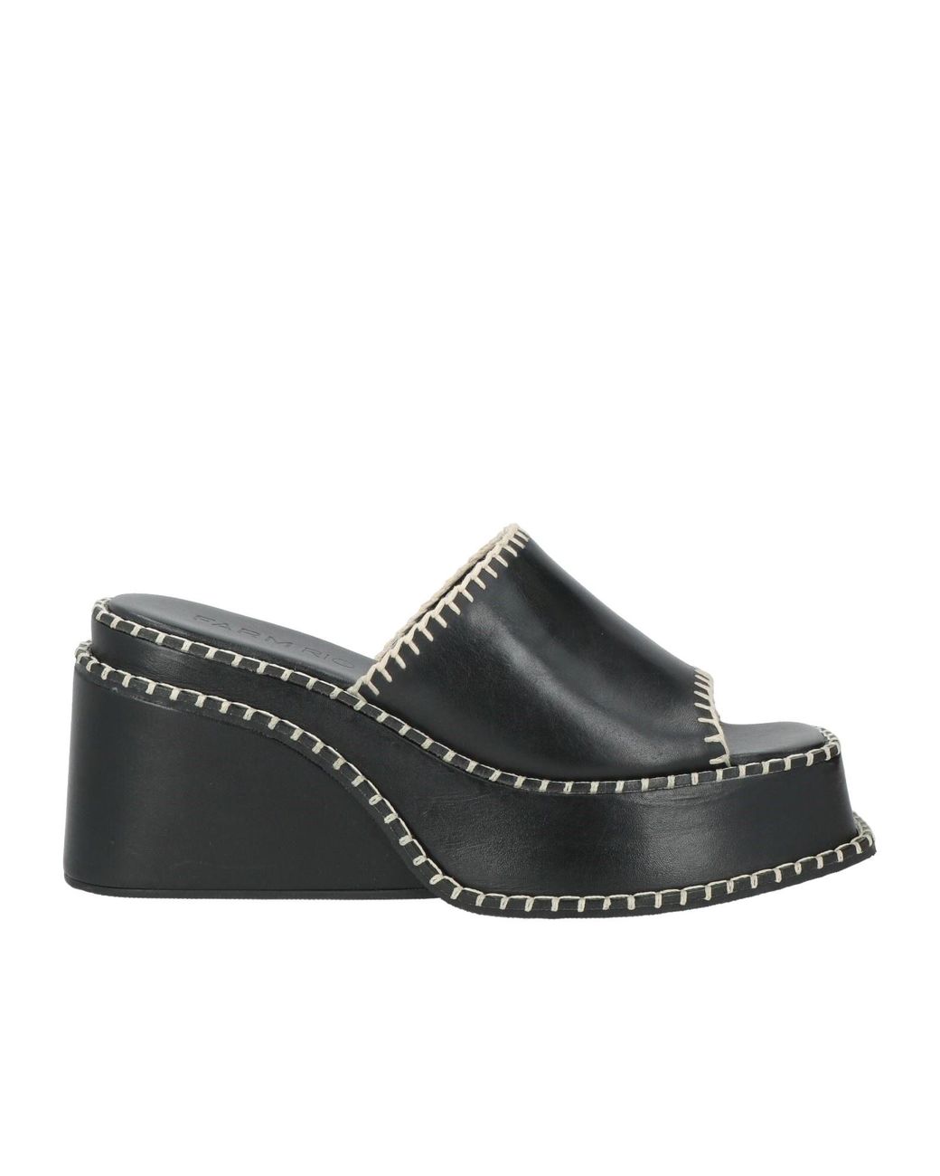 Farm Rio Black Plain Colour Sandals