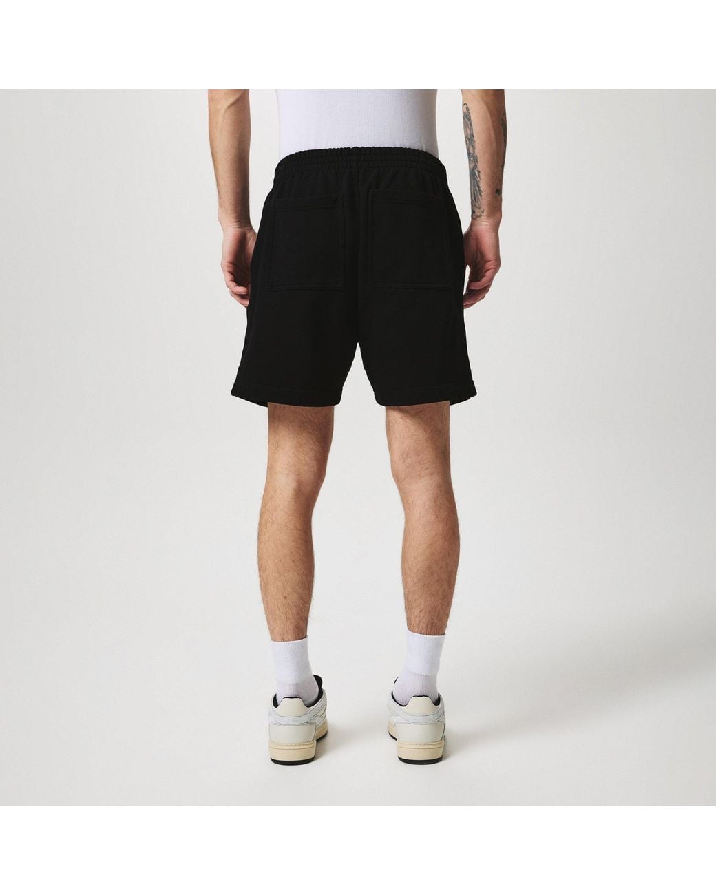 Represent Black Logo Shorts for men