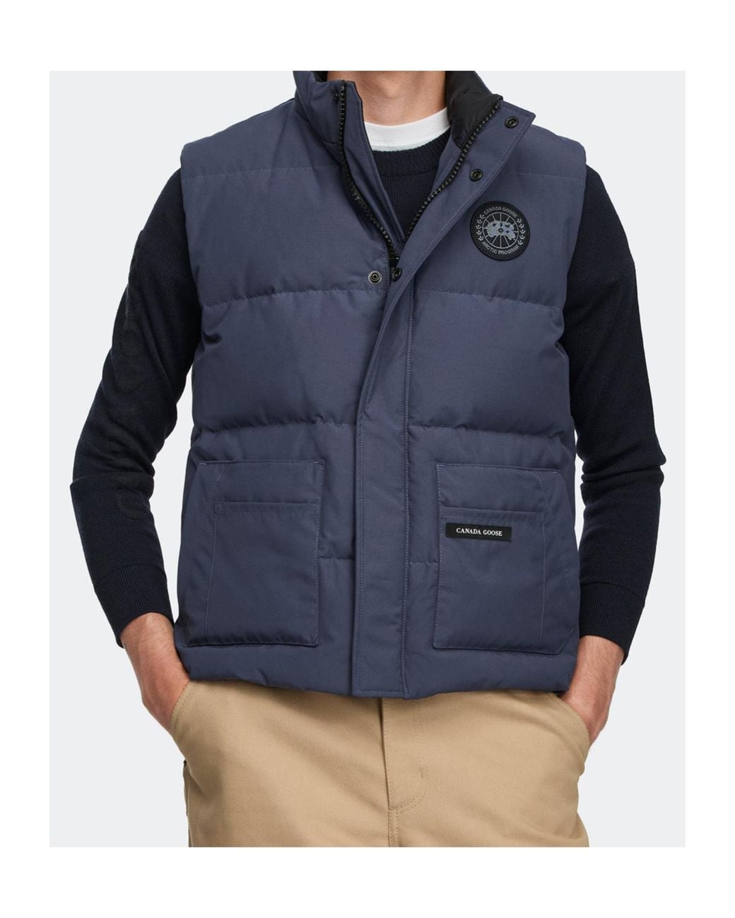 Canada Goose Blue Legacy Freestyle Vest Disc for men