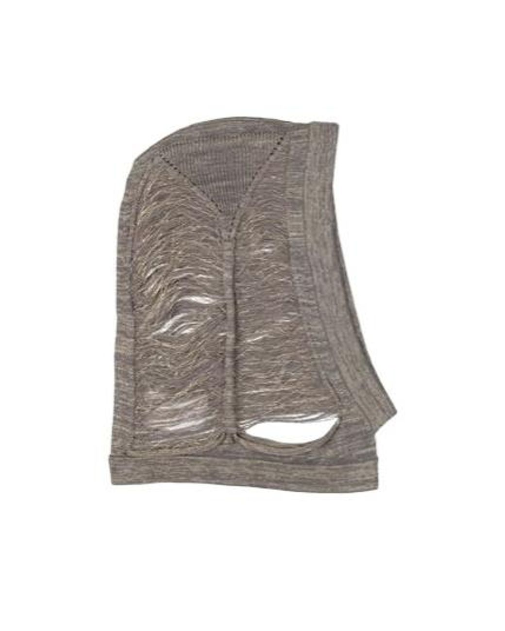 Rick Owens Gray Lightweight Knit Hats