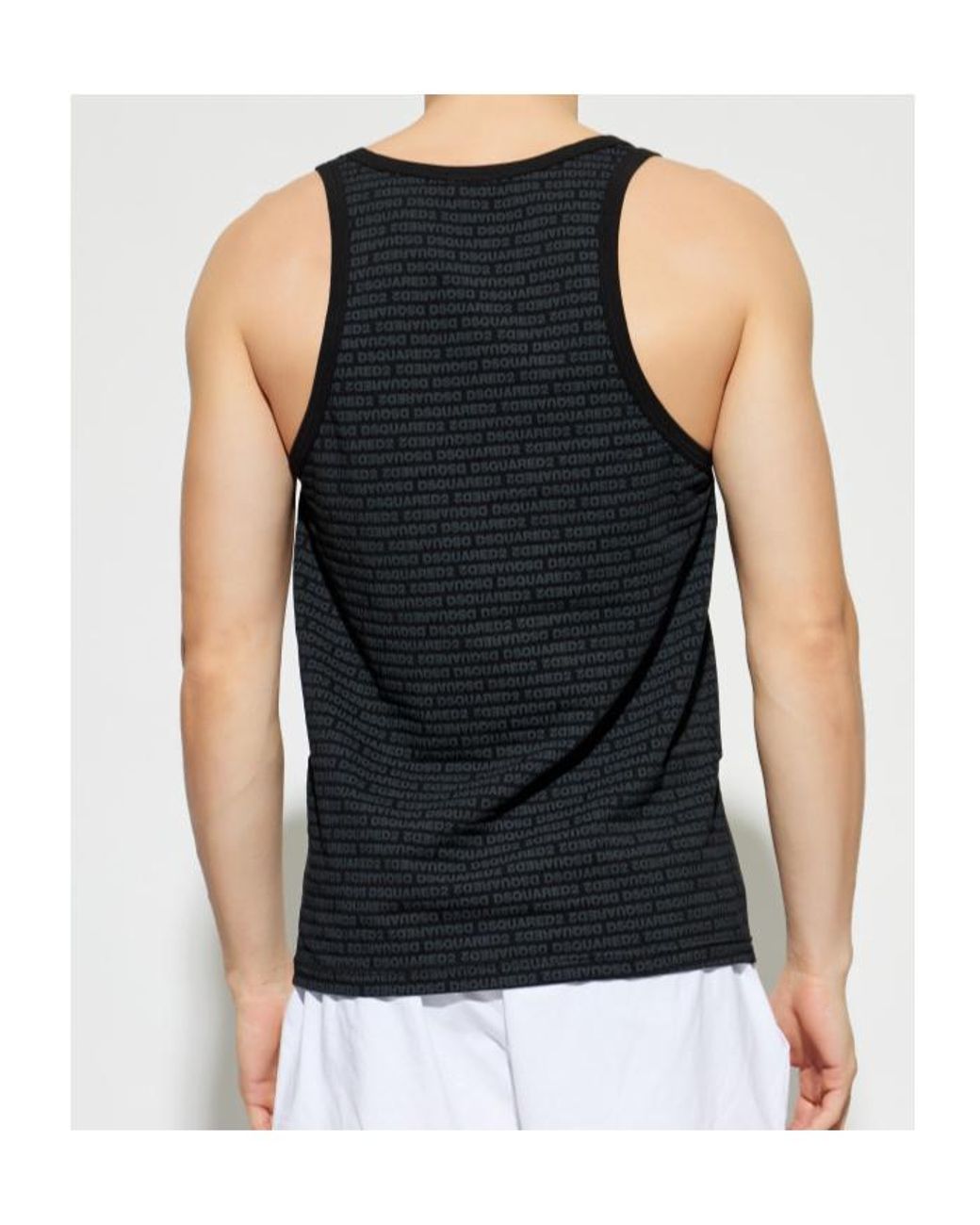 DSquared² Black Sleeveless Vest for men