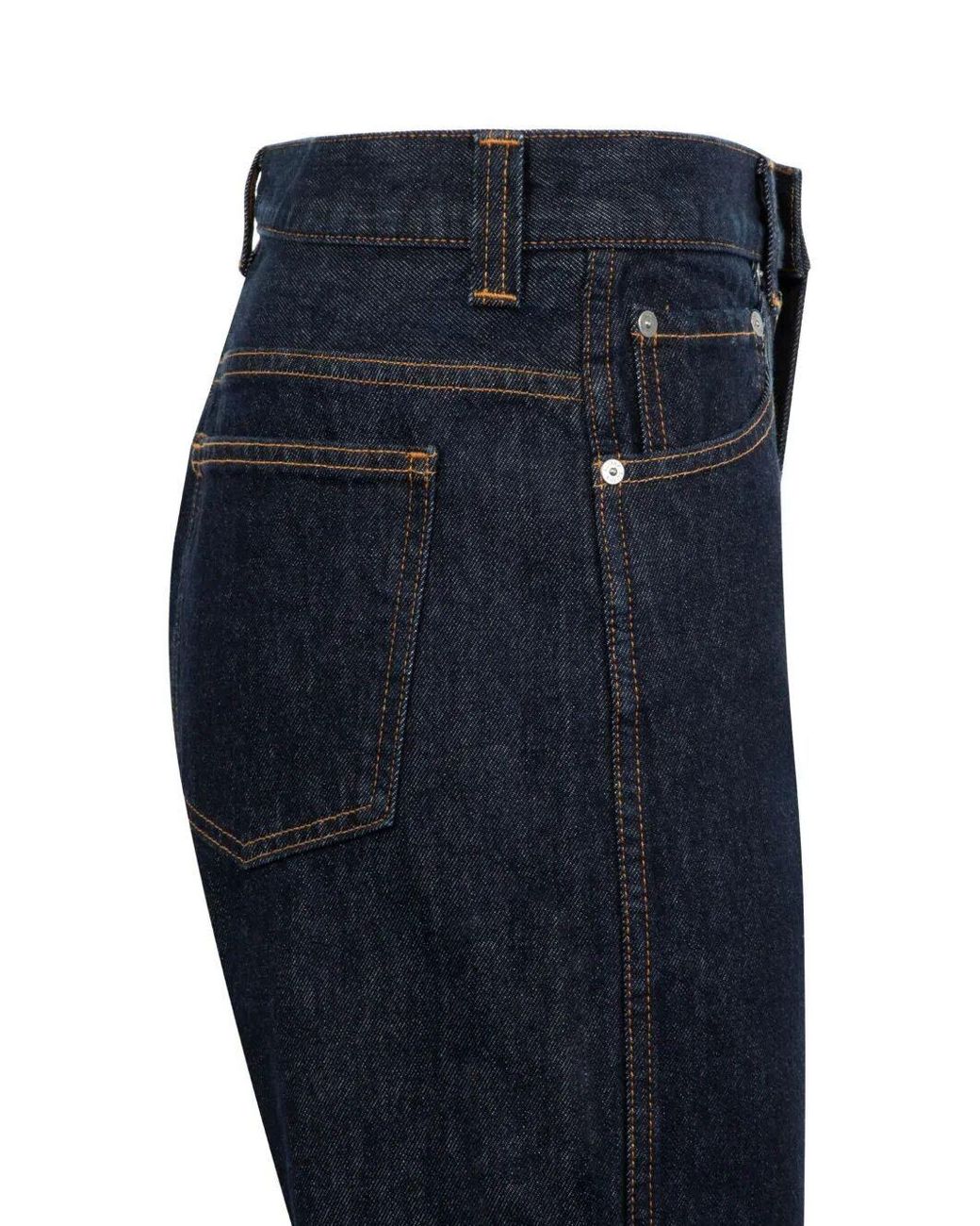 Khaite Blue Bonnie Wide-Leg Jeans