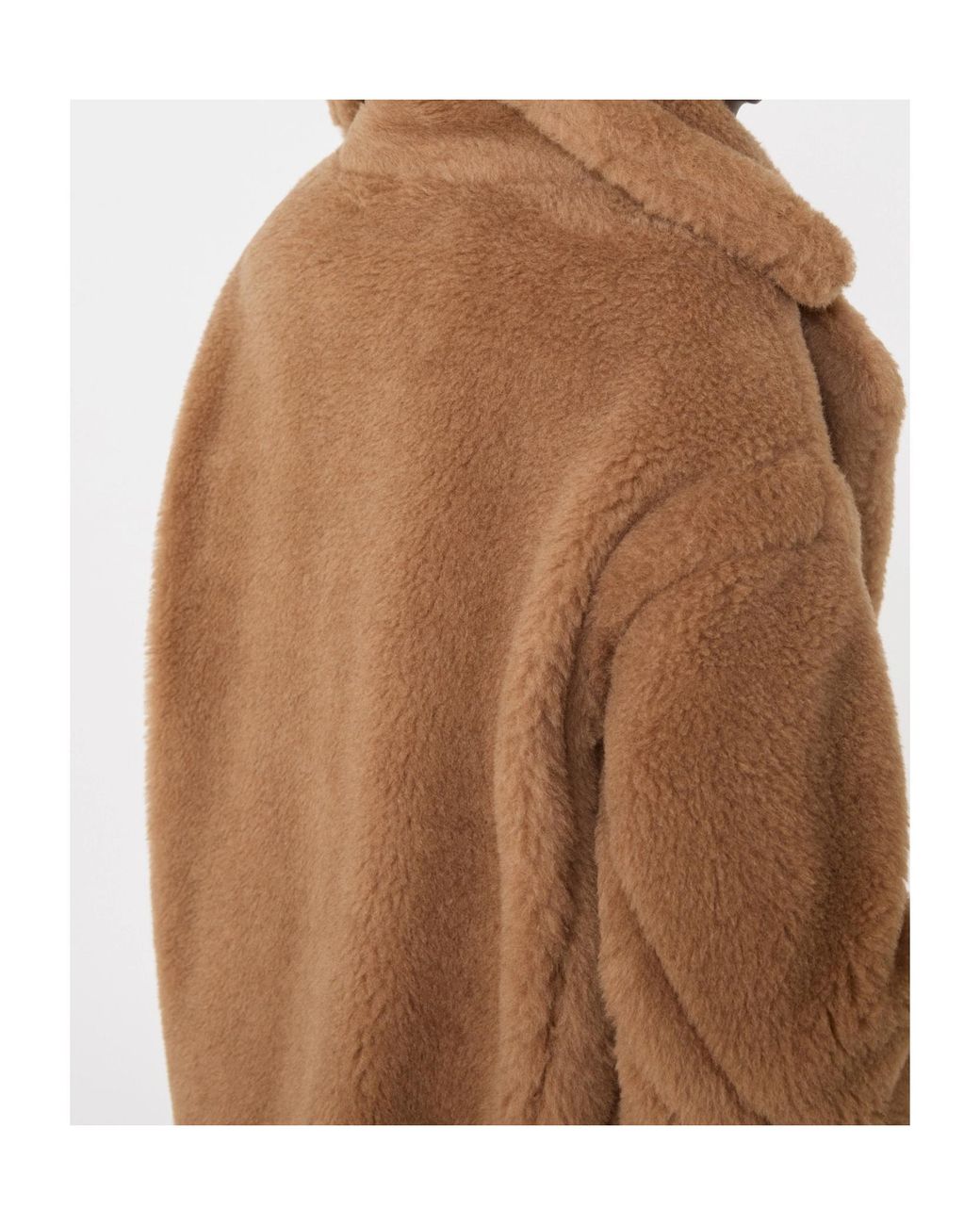 Max Mara Brown Short Teddy Bear Icon Coat