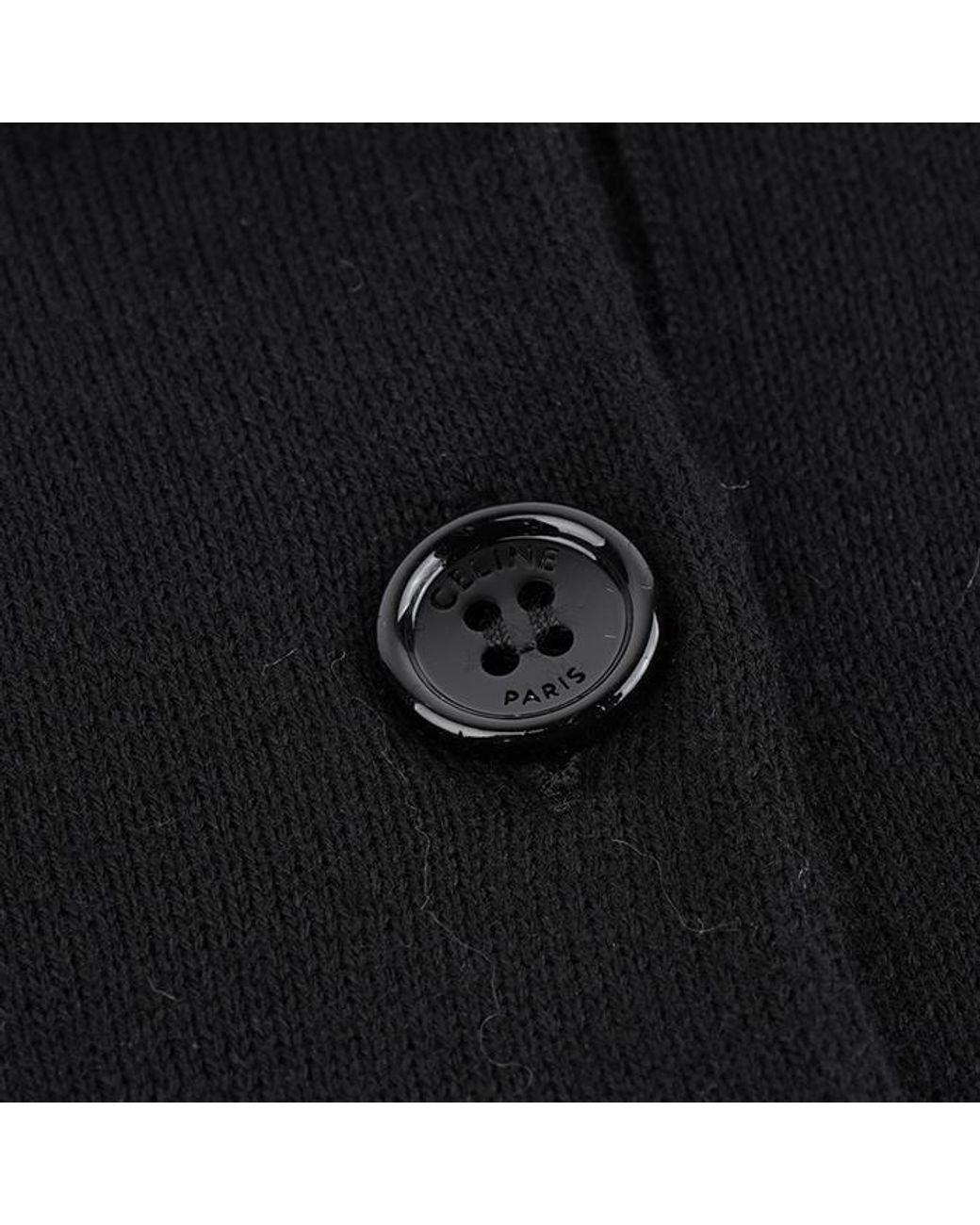 Céline Blue Polo Sweater