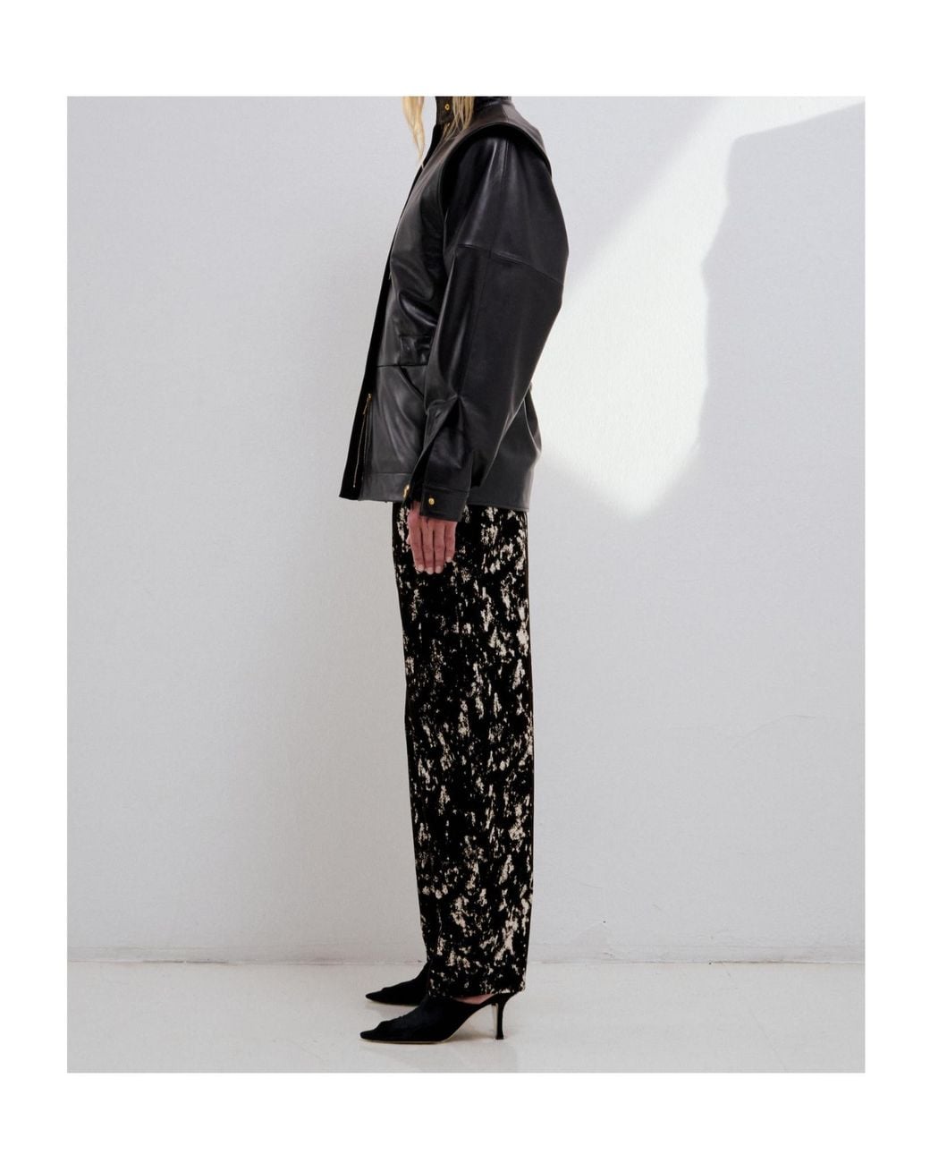 DARKPARK Black Gianna Zipped Jacket